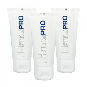HemaPRO Cream - Naturlich beruhigende Pflege fur Hamorrhoiden - 60ml auSserliche Anwendung - 3er Pack
