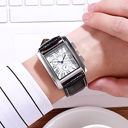 Quartz Watch for Men Analog Quartz Casual Large Dial Alloy PU Leather / One Year / SSUO 377 Lightinthebox