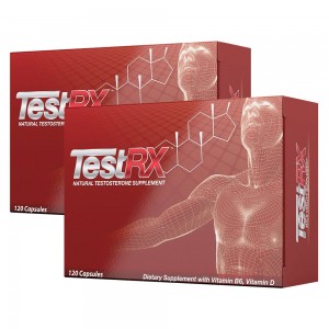 TestRX - Best-Selling Natural Support Supplement For Men - 2 Packs