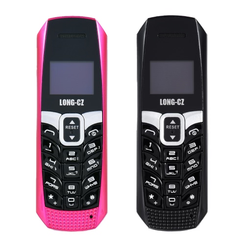 LONG-CZ T3 2G GSM Mini Phone 500mAh Hochleistungsakku Longest Reden Anruf und Standby-Zeit 500 Kontakte Store Support BT3.0 BT Dialer BT Musik Telefonbuch SMS Musik Sync-FM-Hand Handy