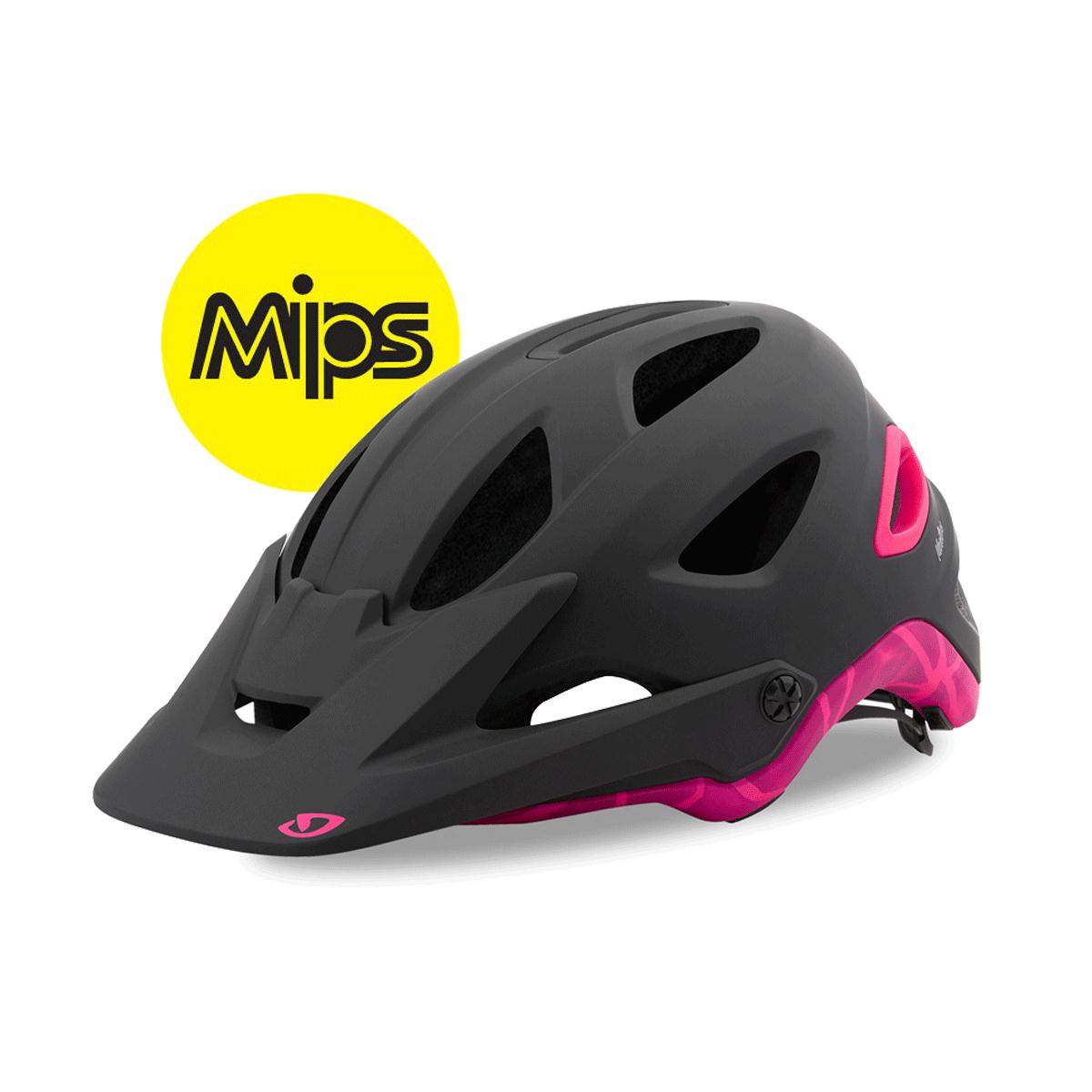 GIRO Montara MIPS Womens Helmet 2018 Matt Black/Pink Crystal S 51-55cm