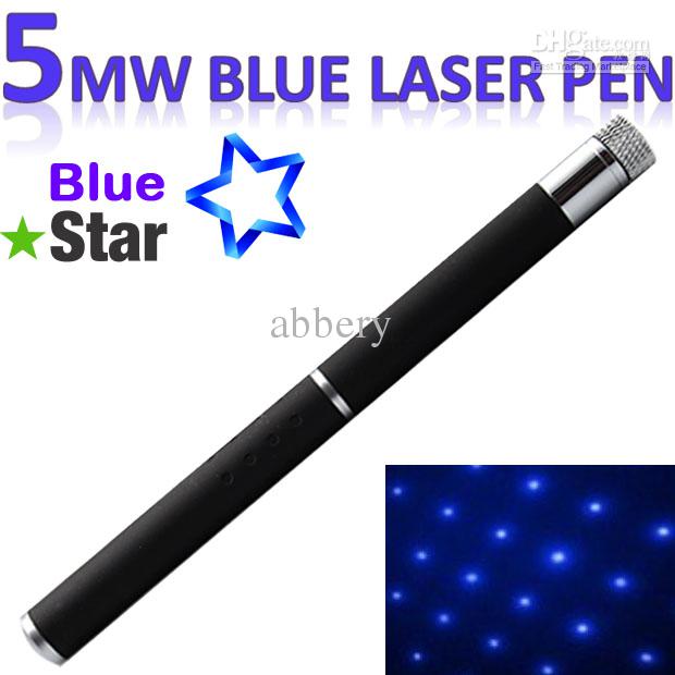 5mW Laser Pointers STAR Galaxy Violet Purple Blue Ray Laser Pointer Pen Beam 5mW 405nm