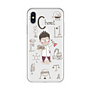 Case For Apple iPhone X / iPhone 8 Plus Pattern Back Cover Cartoon Soft TPU for iPhone X / iPhone 8 Plus / iPhone 8