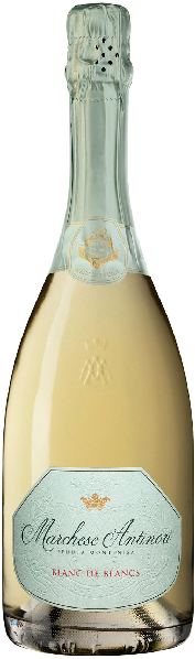 Montensia. Marchese Antinori Blanc de Blancs Franciacorta DOCG Cuvee aus 85 Proz. Chardonnay, 15 Proz. Pinot Blanc
