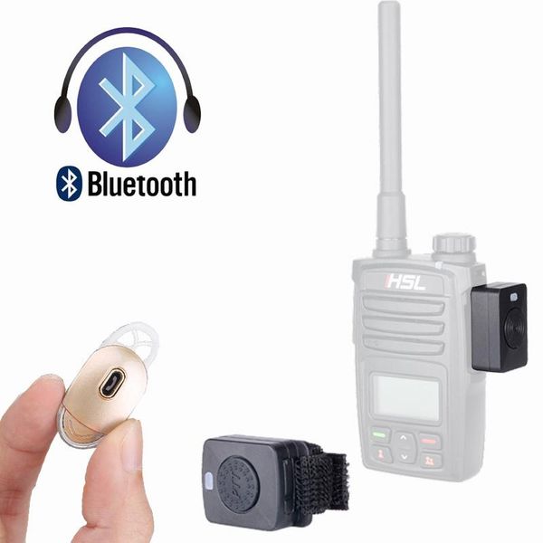 Walkie Talkie Mini Bluetooth Headset K/M Plug Tiny Earphone Handheld Small Wireless Headphone For Baofeng UV82 UV5R Ksun RETEVIS