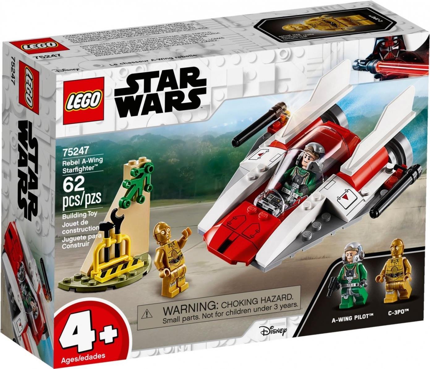 LEGO Star Wars 75247 A-Wing Starfighter (4+) (75247)