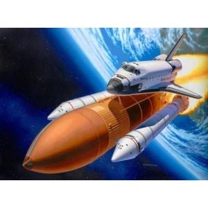 Revell Space Shuttle Discovery + Booster Rockets 1:144 Montagesatz Spaceshuttle (MR-4736)