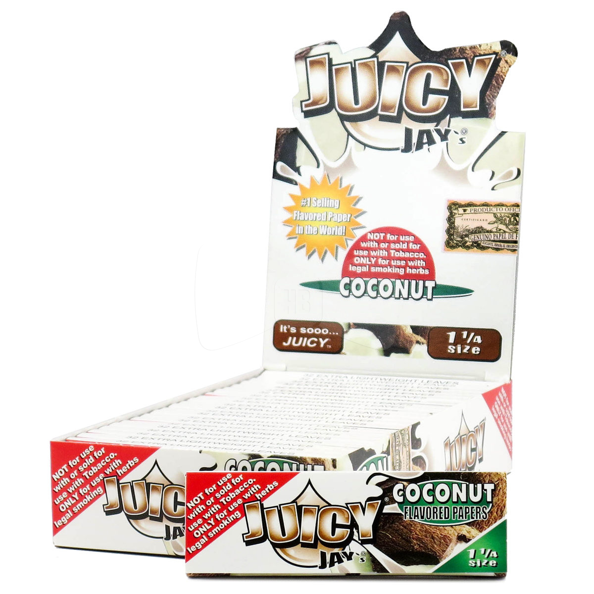 Juicy Jays Coconut Rolling Papers 1 Pack King Size