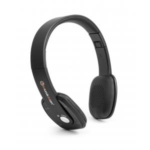 Technaxx MusicMan Slim BT-X27 - Kopfhörer mit Radio mit Mikrofon - Full-Size - drahtlos - Bluetooth - Schwarz (4643)