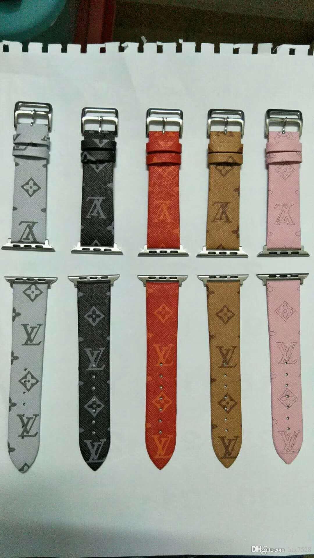 For apple watch123 fashion leather for iwatch1/2/3 38M/42MM watch band