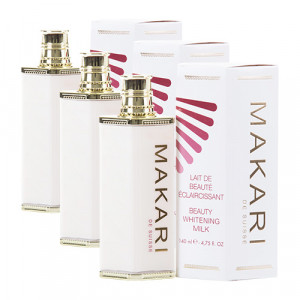Makari Body Beautifying Milk - Premium Skin Lightening - 3 Packs