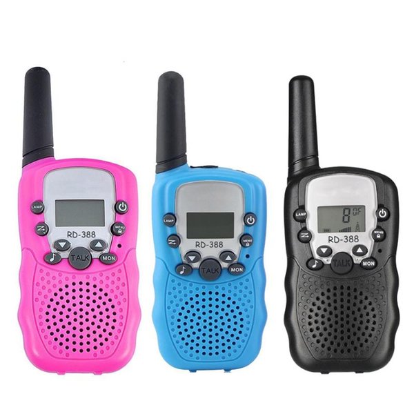 Walkie Talkie 2pcs Mini Kids Radio RD388 0.5W PMR PMR446 FRS UHF Frequency Portable Two Way Gift