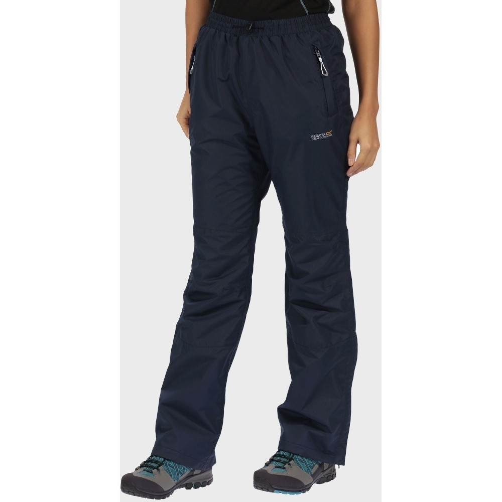 Regatta Womens/Ladies Amelie Breathable Waterproof Pants Trousers XL - Waist 38' (96cm)