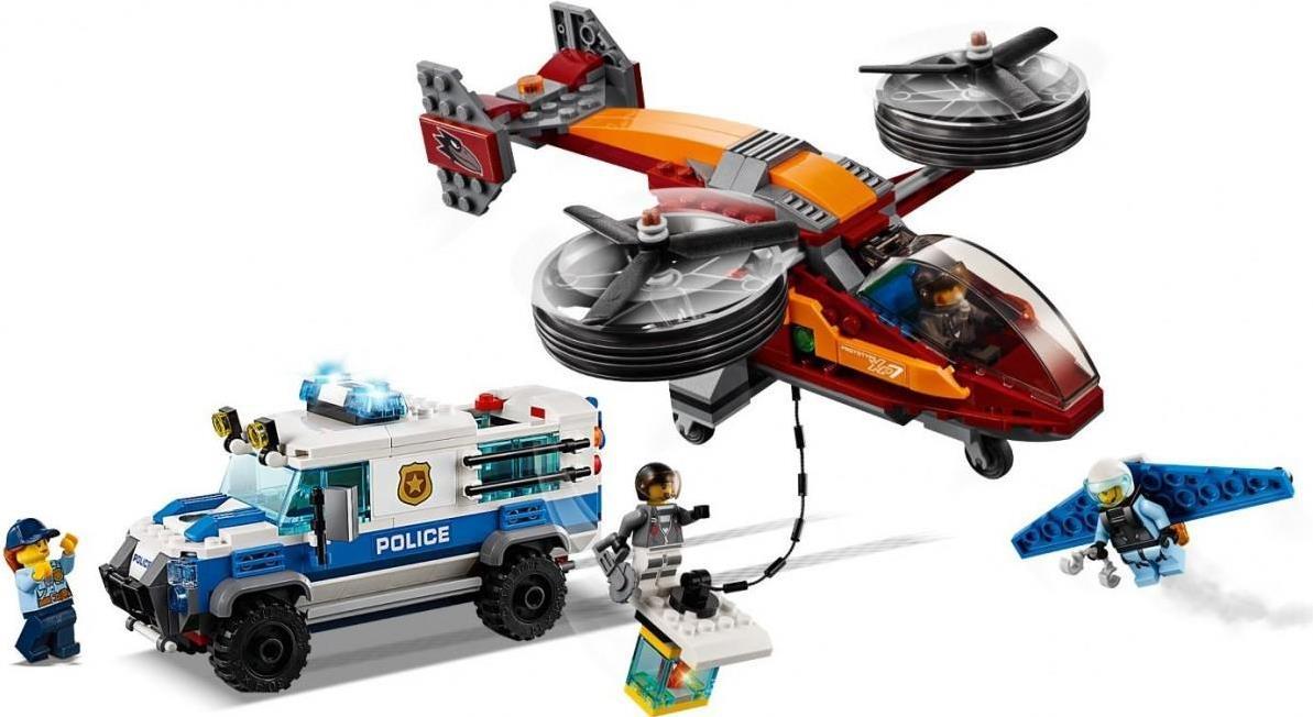 Lego 60209 City Polizei Diamantenraub, Konstruktionsspielzeug (60209)