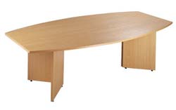 Radial Boardroom Table 2400mm