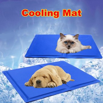 65 x 50cm Dog Pet Self Cooling Mat Gel Ice Pad Bed Cat Kitty Cushion Heat Hot