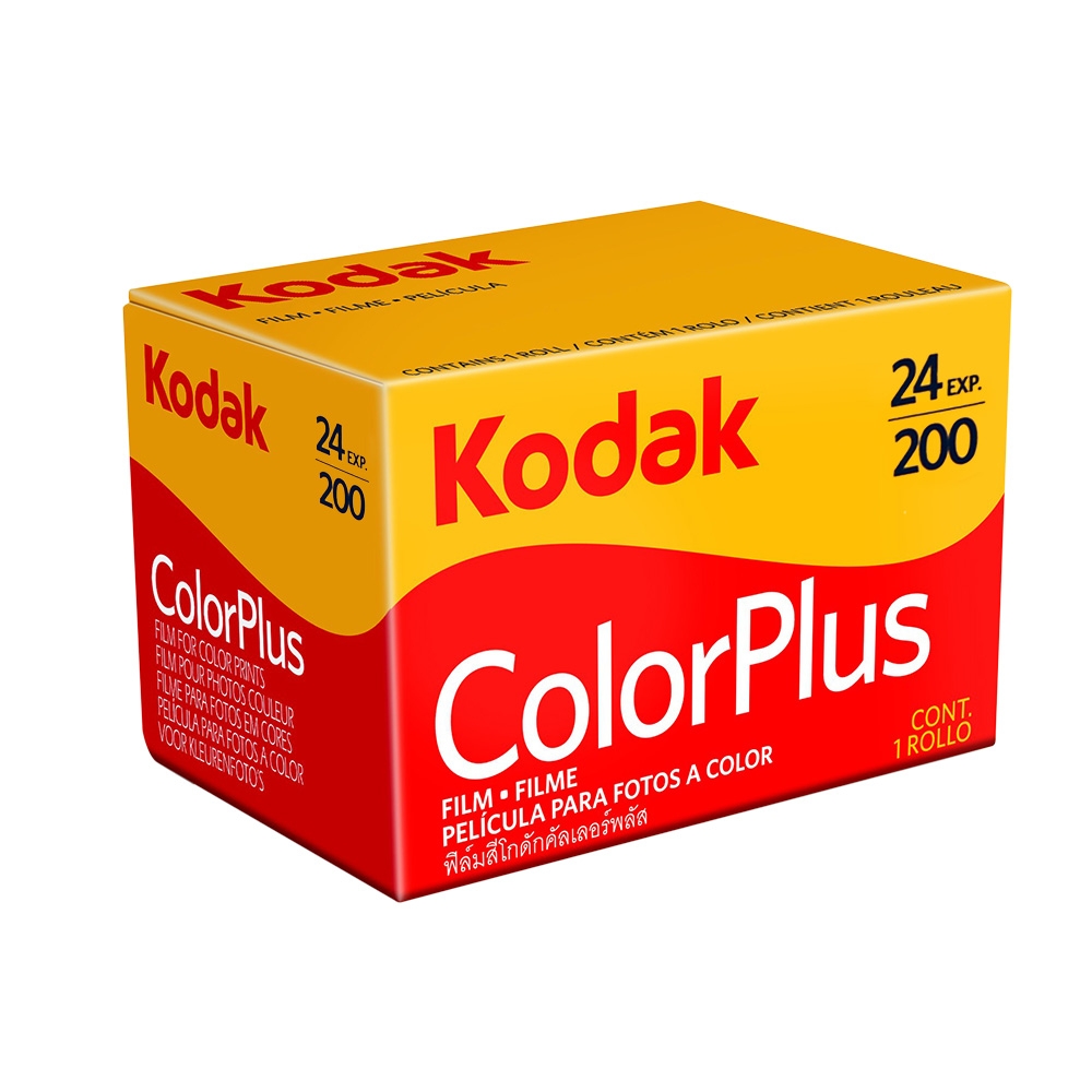 Kodak ColorPlus 200 ASA 35mm Colour Print Film 135-24 Exposure