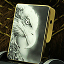 Mechero Electrónico personalizada Patrón Águila grabados oro USB