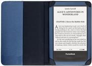 PocketBook Breeze - Flip-Hülle für eBook-Reader - Polyurethan - dunkelblau - für PocketBook 640