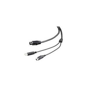 NCR USB PRINTER CABLE 1M BLACK 24V POWERED + DATA (1432-C087-0010)