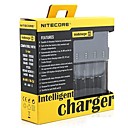 Nitecore I4 Chargeurs pour Lithium-ion Nickel Cadmium Nickel Metal Hydride Chargement Rapide 26650, 22650, 18650, 17670, 18490, 17500, 17335, 16340 (RCR123), 14500, 10440