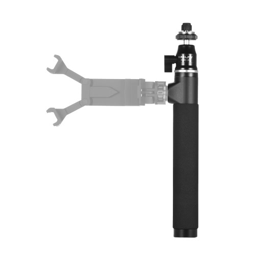 KINGJOY H100D-63 Extendable Selfie Stick Extension Pole Rod Aluminum Alloy with 1/4