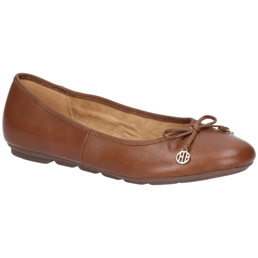 Hush Puppies Womens Abby Bow Ballet Slip On Flat Pumps Shoes UK Size 8 (EU 42)