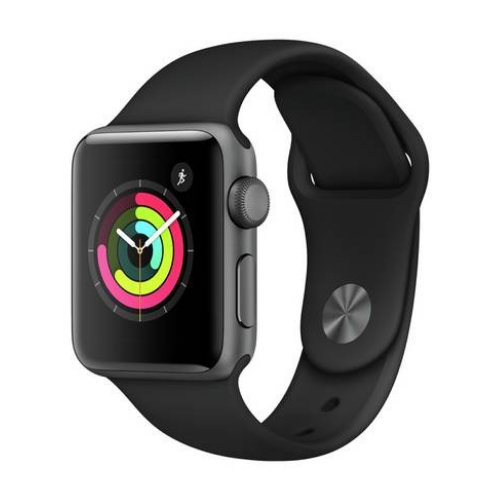 Apple Series 3 Watch (Case Size: 42MM, Material: Aluminium, Colour: Silver, Nike Edition: Yes)