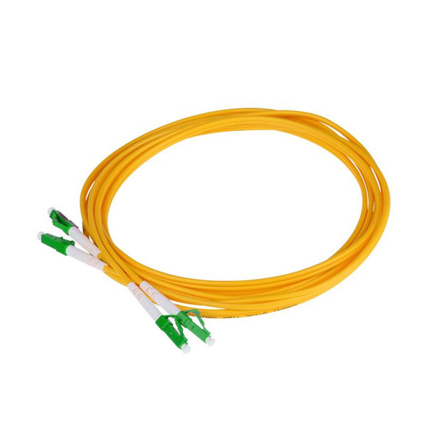 Free Shipping Ftth Dual Core patch cord LC APC Fiber Optic patch cable single mode sm 9/125um dx 1 3 5 10 20 100m
