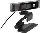 HP WebCam HD 4310 - Webcam für Notebook - schwenken / neigen - Farbe - 1920 x 1080 - Audio - USB 2.0