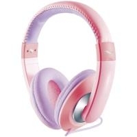 Trust Sonin Kids - Kopfhörer - Full-Size - kabelgebunden - 3,5 mm Stecker - pink