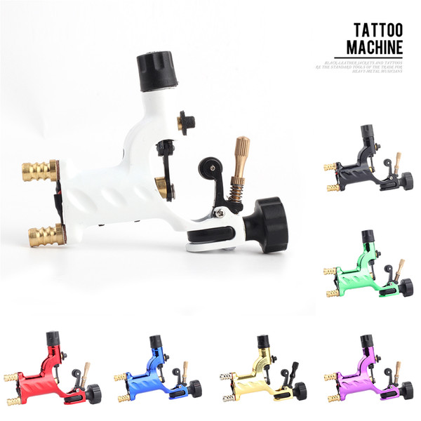 rotary tattoo machine shader & liner 7 colors assorted tatoo motor gun kits supply for artists