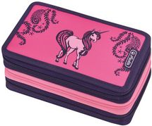 Herlitz Unicorn Day Weiches Federmäppchen Polyester Pink - Violett (50014415)
