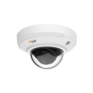 AXIS M3044-WV - Netzwerk-Überwachungskamera - Kuppel - staubfest/vandalismusresistent - Farbe (Tag&Nacht) - 1 MP - 1280 x 720 - 720p - M12-Anschluss - feste Irisblende - feste Brennweite - drahtlos - Wi-Fi - LAN 10/100 - MPEG-4, MJPEG, H.264, AVC (0803-00