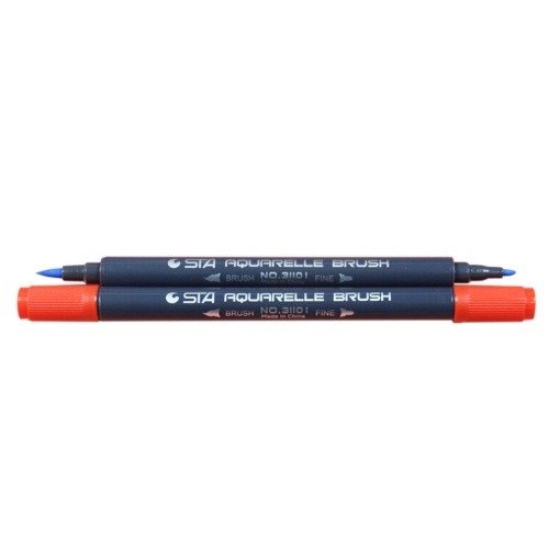 1/12/24/36/48/80PCS STA Watersoluble Double Headed Mark Pen