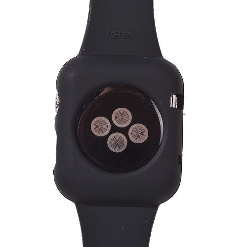 Fashion Design Silicon Watchband for Apple iWatch 38mm Eco-friendly Material Ultrathin Lightweight Fashionable Portable Anti-scratch Anti-skid Durable