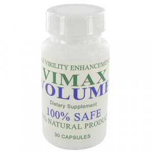 Vimax Volume - Natural Male Virility Enhancement Supplement - 30 Capsules