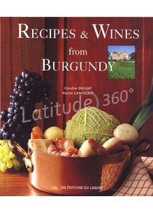 Livre RECIPES & WINES FROM BURGUNDY