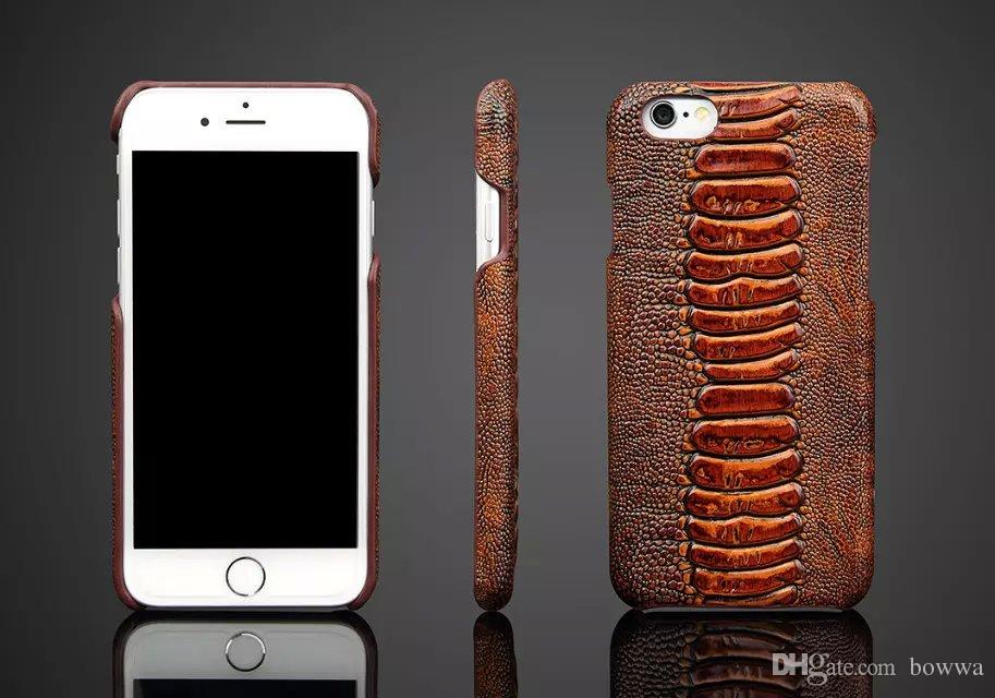 Genuine Leather Case For iPhone 6 6s 6 plus 6s plus 2015 New Arrival Fashion Amber Back Cover Luxury Free Shipping
