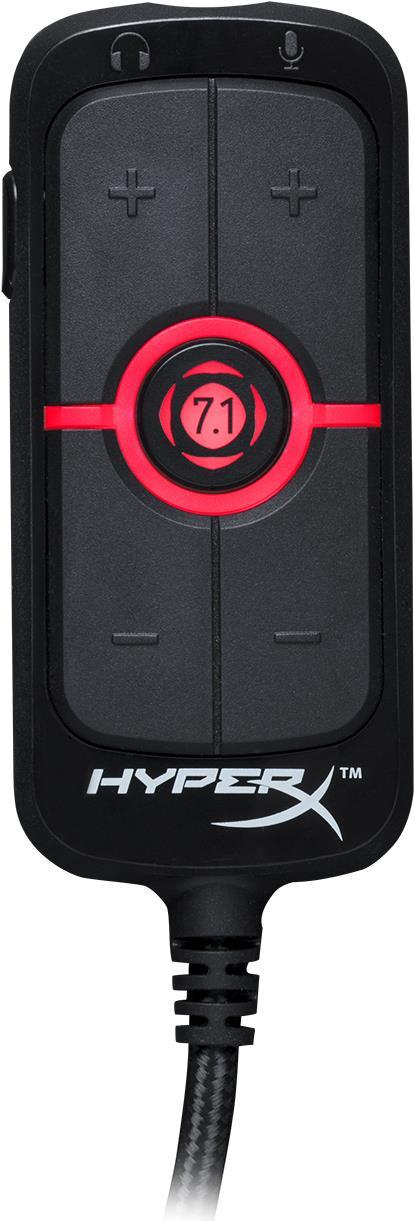 HyperX Amp - 7.1 Kanäle - USB - 3,5 mm - 7.1 Surround Sound - Schwarz - PS4 (HX-USCCAMSS-BK)