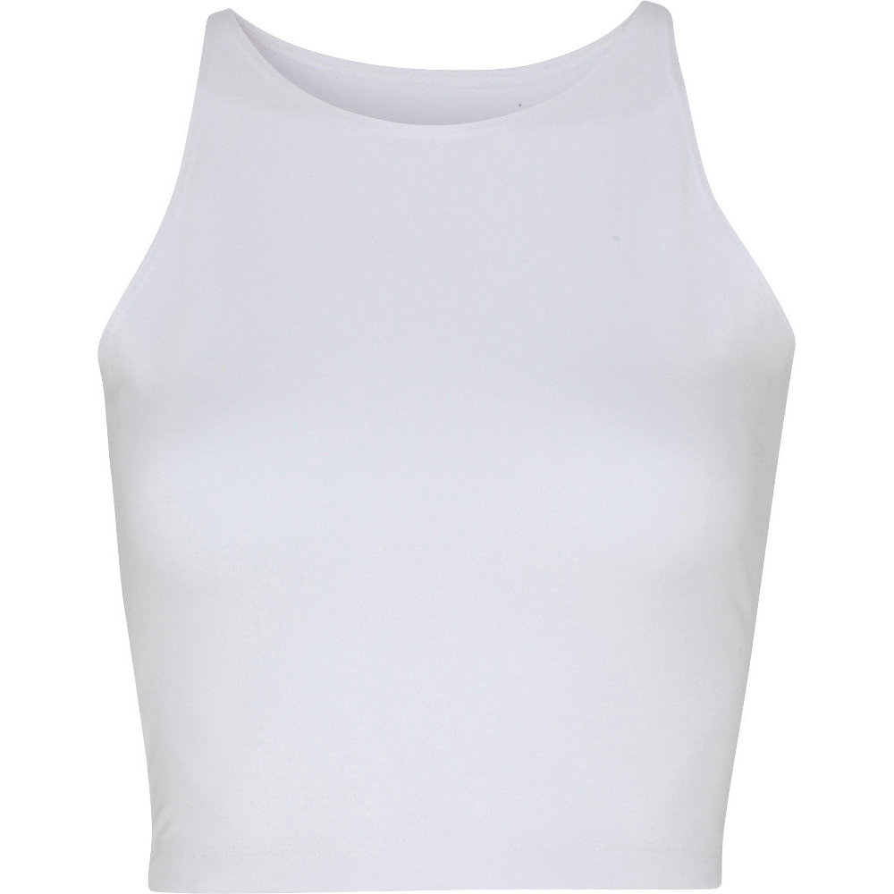 American Apparel Womens/Ladies Cotton Spandex Sleeveless Crop Top L - Chest 36-38' (91.4-96.5cm)