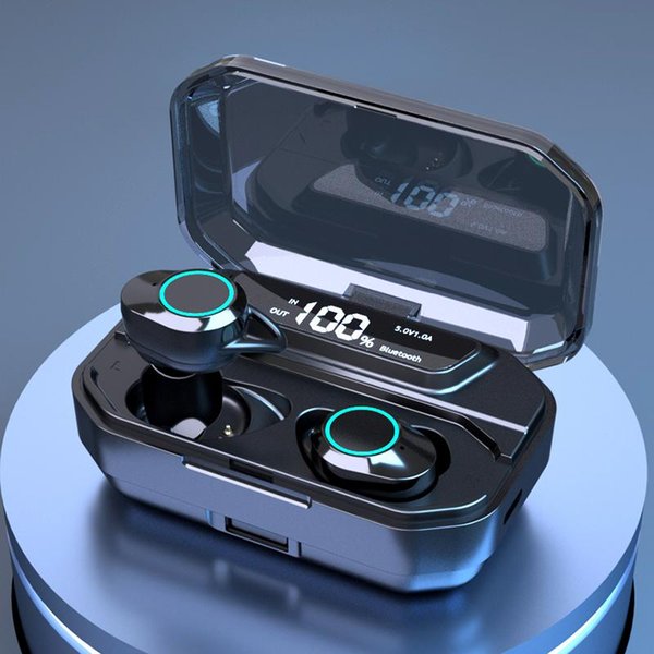Headphones & Earphones ZARKS G02 Bluetooth 5.0 Earphone Wireless 3D Stereo TWS Headphone With Dual Microphone Headset HD Call Earbuds Custom
