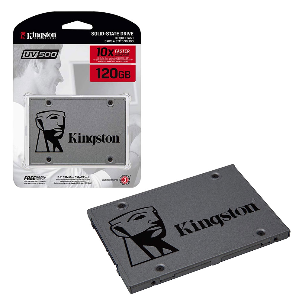 Kingston Technology SUV500 SSD Solid State Drive (2.5 Inch SATA 3) 3D TLC NAND SUV500/120G - 120GB