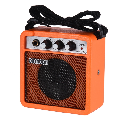 ammoon Mini High-Sensitivity  Amp Amplifier Speaker for Acoustic/ Electric Guitar Ukulele