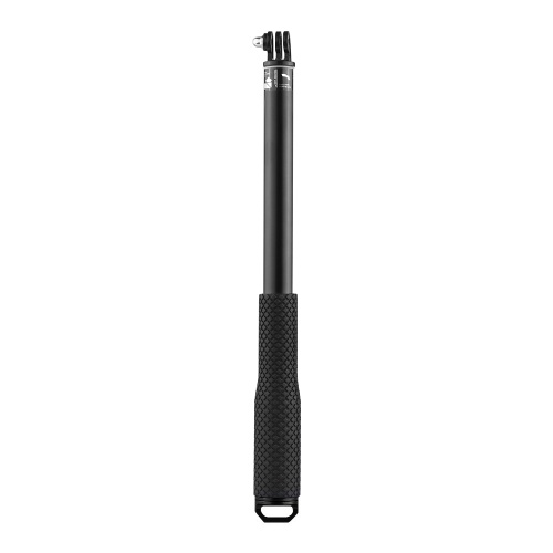 LDX-808 Aluminum Alloy Selfie Stick 4-Section Extendible Handheld Selfie Stick with Remote Controller Clip 36cm-110cm for GoPro Hero 6 5 4 3 3+ for Xiaoyi Andoer Action Cameras