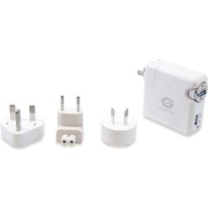 Conceptronic CUSBCHARKIT Universal USB Travel Charger kit - Netzteil - 2 Ausgangsstecker (CUSBCHARKIT)