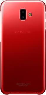 Samsung Gradation Cover EF-AJ610 - Schutzhülle hintere Abdeckung für Mobiltelefon - Rot (EF-AJ610CREGWW)