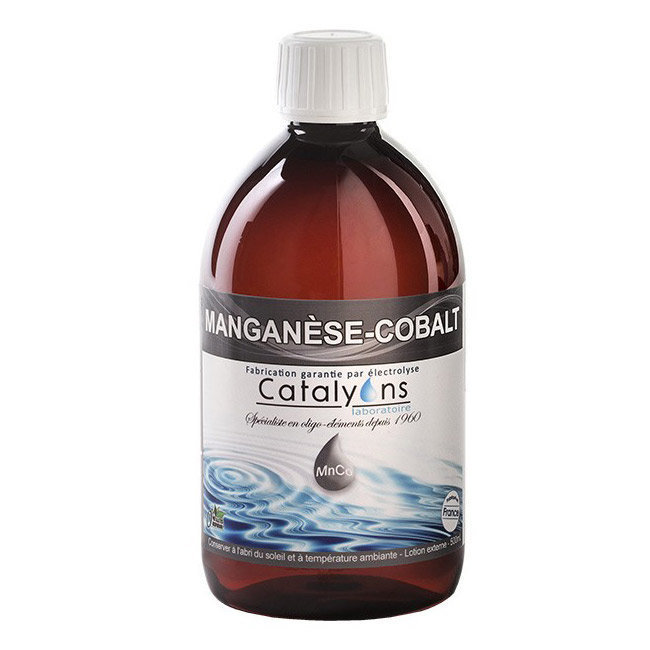 Manganèse Cobalt oligo élément - Flacon 500 ml