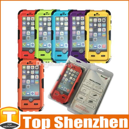 Redpepper Red Pepper Waterproof Shockproof Dirtproof Diving Cover Case For Iphone 6 Hard PC Plastic Cellphone bag With Retail Package