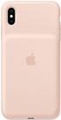 Apple Smart - Batteriefach hintere Abdeckung für Mobiltelefon - Silikon, Elastomer - rosa sandfarben - für iPhone XS Max
